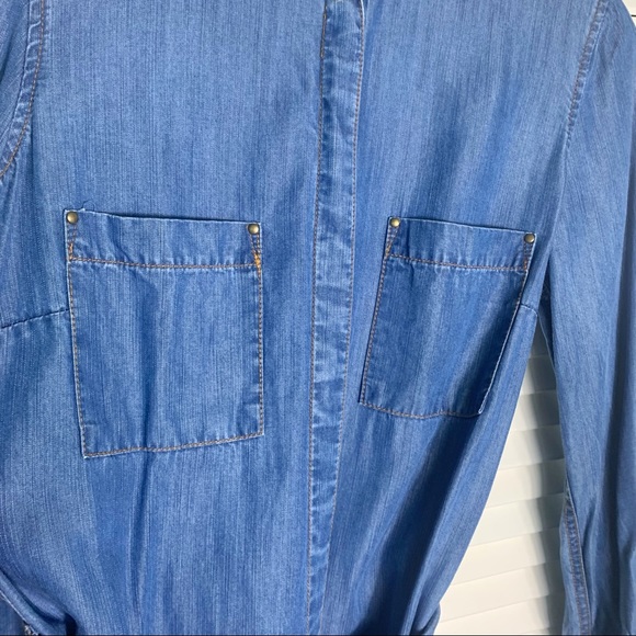 Kut from the Kloth Button Up denim dress xs - Picture 5 of 13